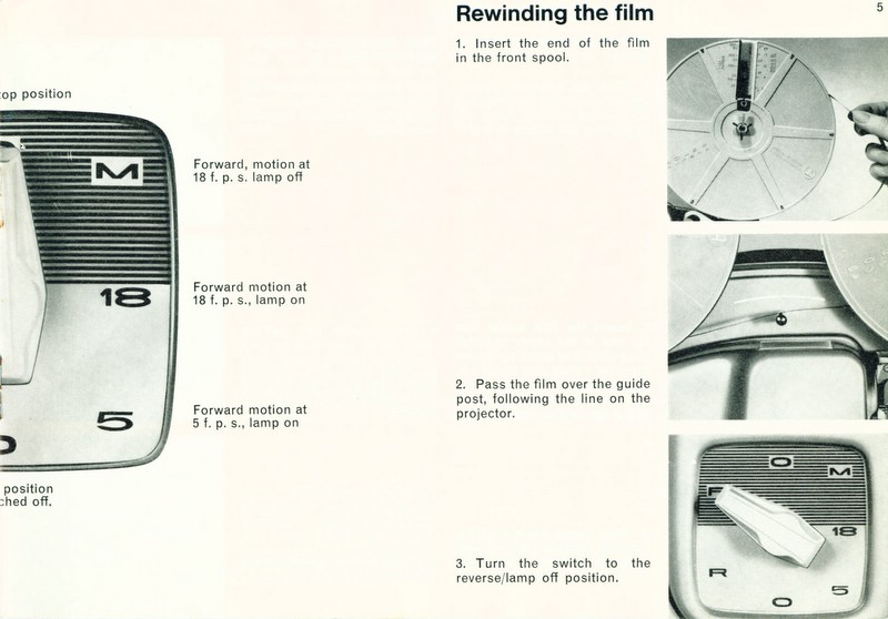 Bolex 18-5L Super, Projector