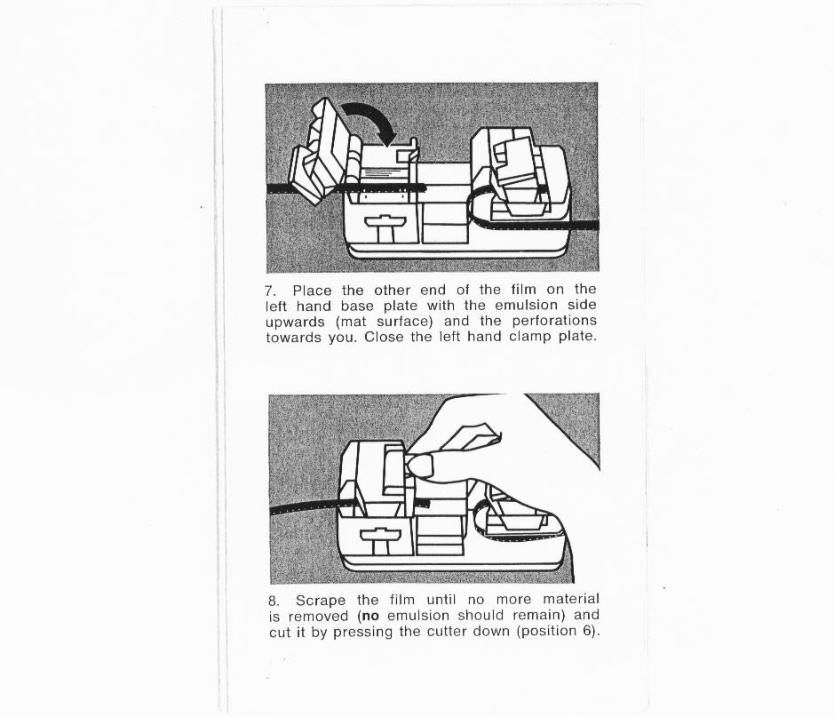 Bolex 8mm Film Splicer (cement)