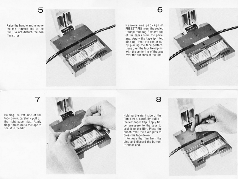 KODAK PRESSTAPE Universal Splicer Super 8 movie camera